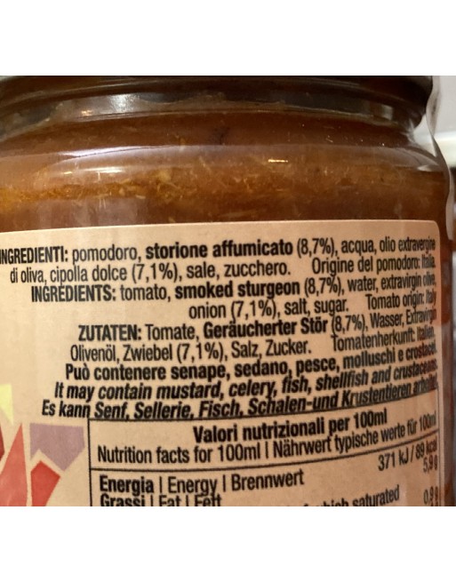 MATRICIANA DI PESCE MORENO CEDRONI