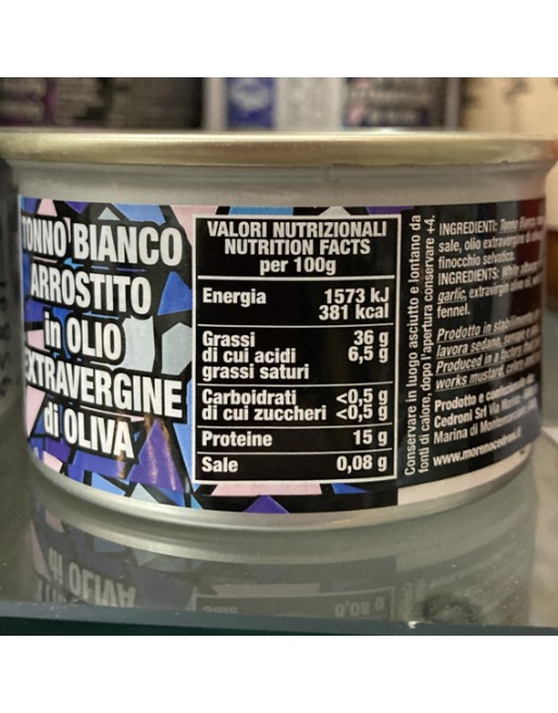 TONNO BIANCO ARROSTITO IN OLIO EVO...