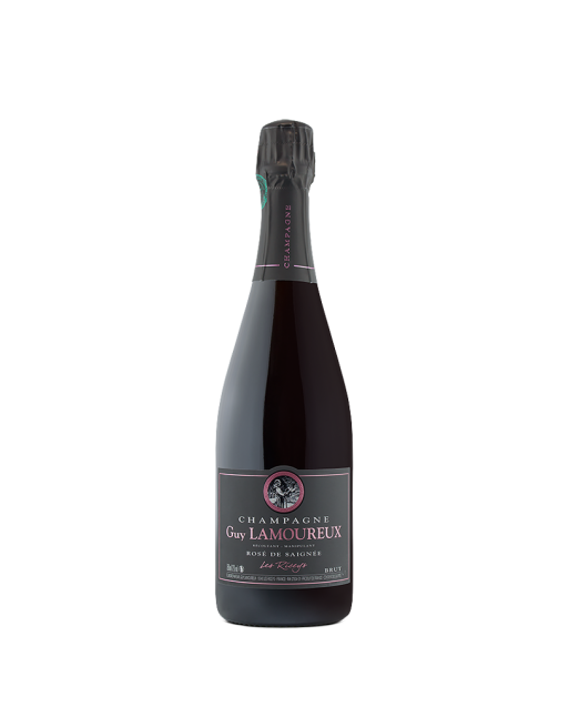 Champagne Rose' de saignee Guy Lamoureux