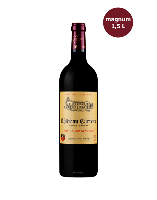 St Emilion Grand cru 2016 Chateau Carteau - Cotes Dugay MAGNUM