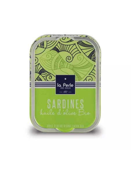Sardine bretoni all' olio evo 115 g La Perle de Dieux