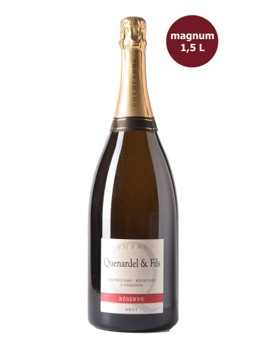 CHAMPAGNE RESERVE BRUT MAGNUM QUENARDEL ET FILS