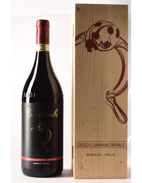 BAROLO CANNUBI 2020 MAGNUM CASSA LEGNO DIEGO E DAMIANO BARALE