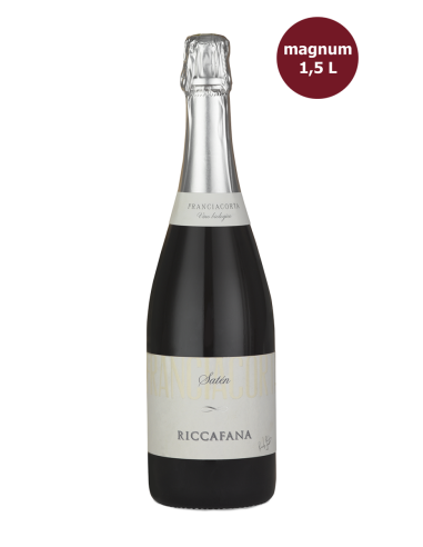 Franciacorta Saten bio MAGNUM Riccafana