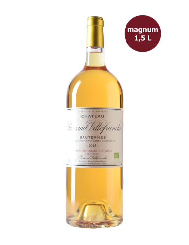 SAUTERNES 2015 BIO PASCAUD...